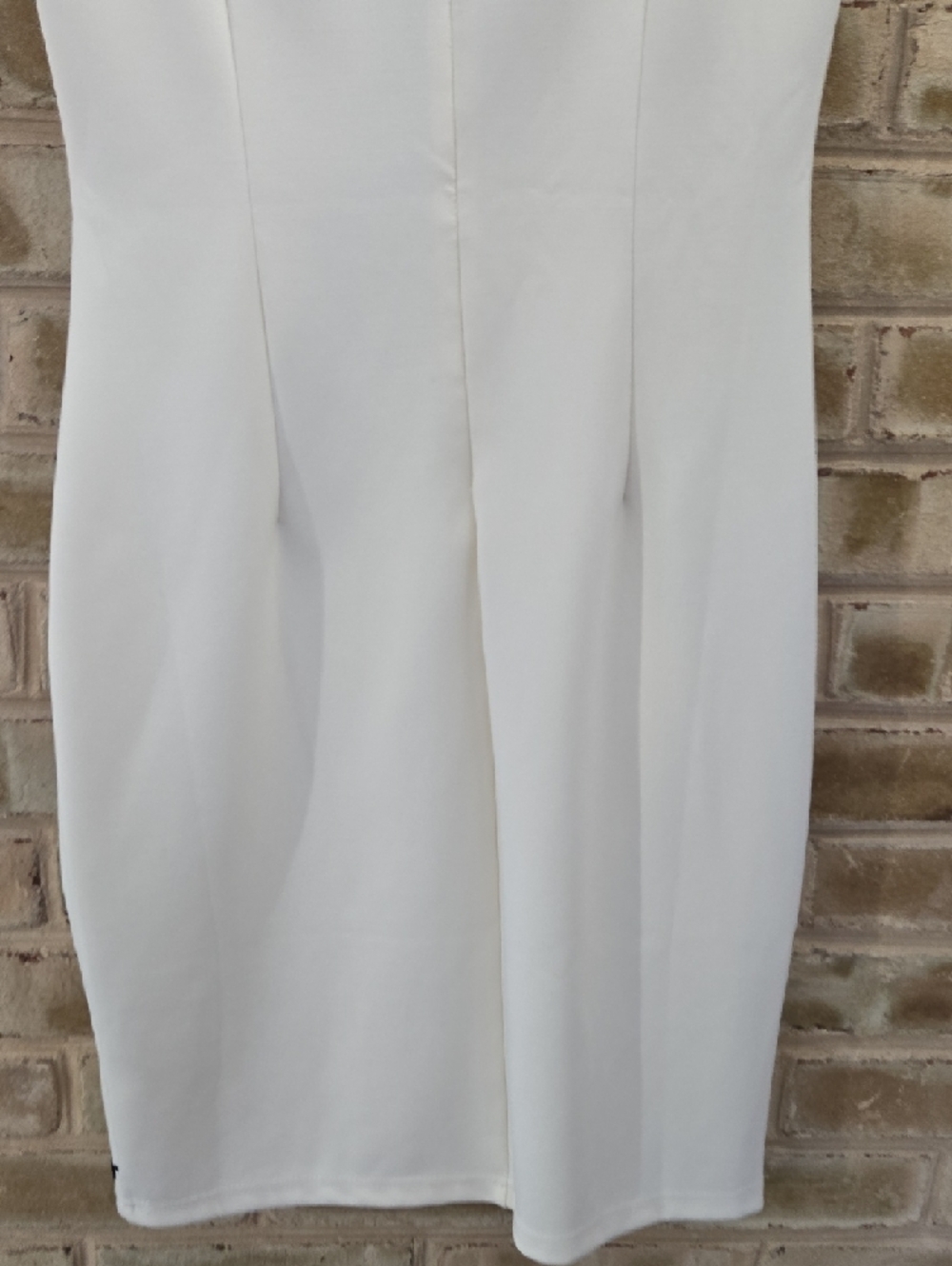 Spenser Jeremy Ivory Midi Dress with Black Embroidery - Picture 9 of 13
